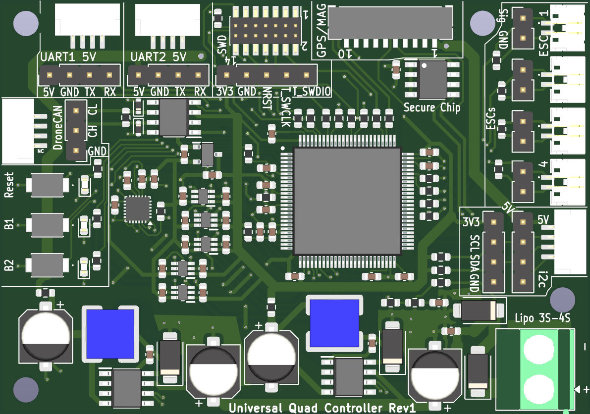 Universal Controls flight controller hardware